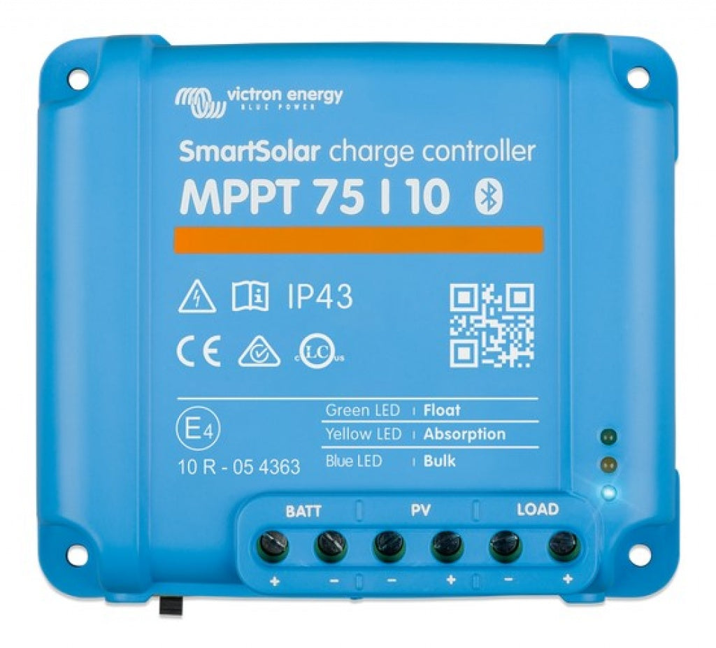 Solarset 100W voor (mini)camper – incl. Victron Smart MPPT 75/10